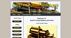 Desktop Screenshot of crystalreceiver.co.uk